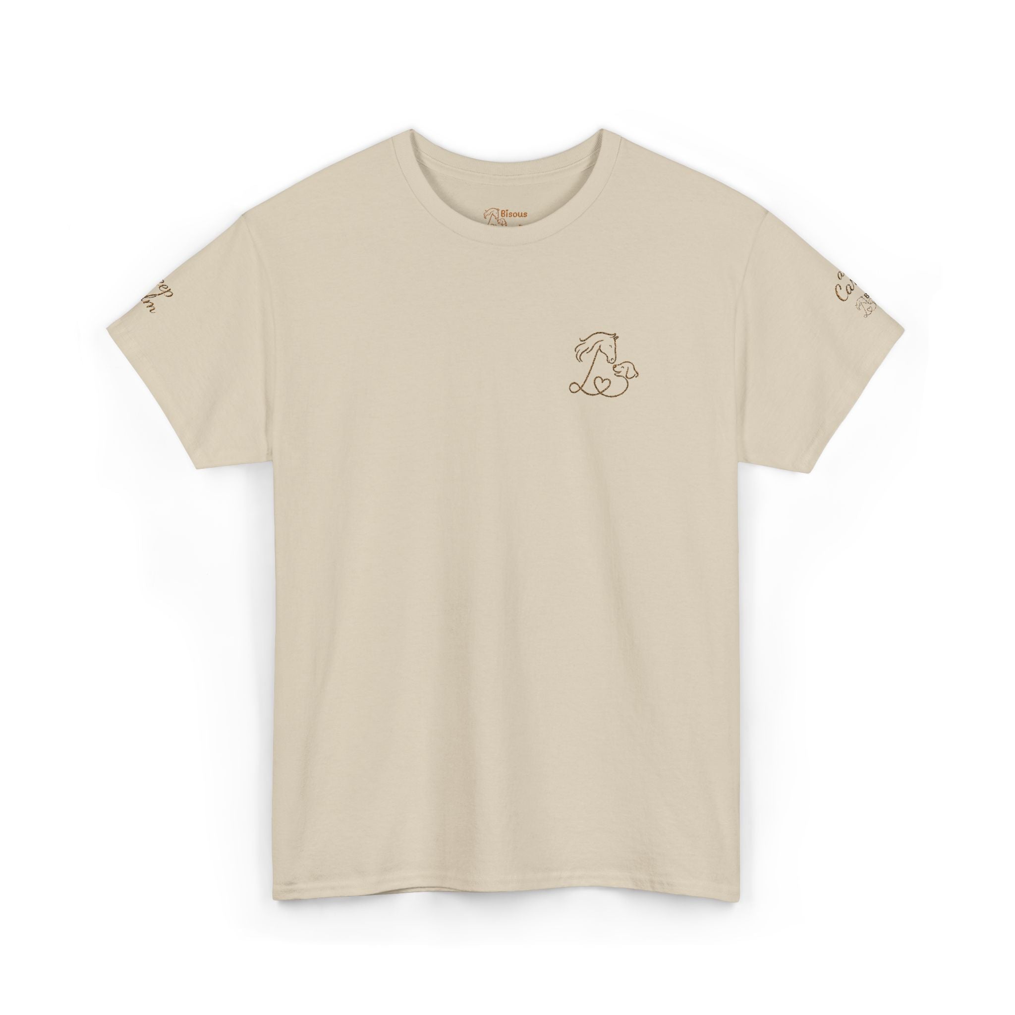 Bisous Biscuits embroided Unisex Tee